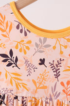 Mustard leaves bamboo pants set