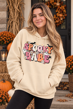 Halloween Graphic Long Sleeve Hoodie
