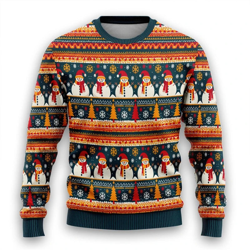 Fashion Personalized Christmas Thick Needle Sweater