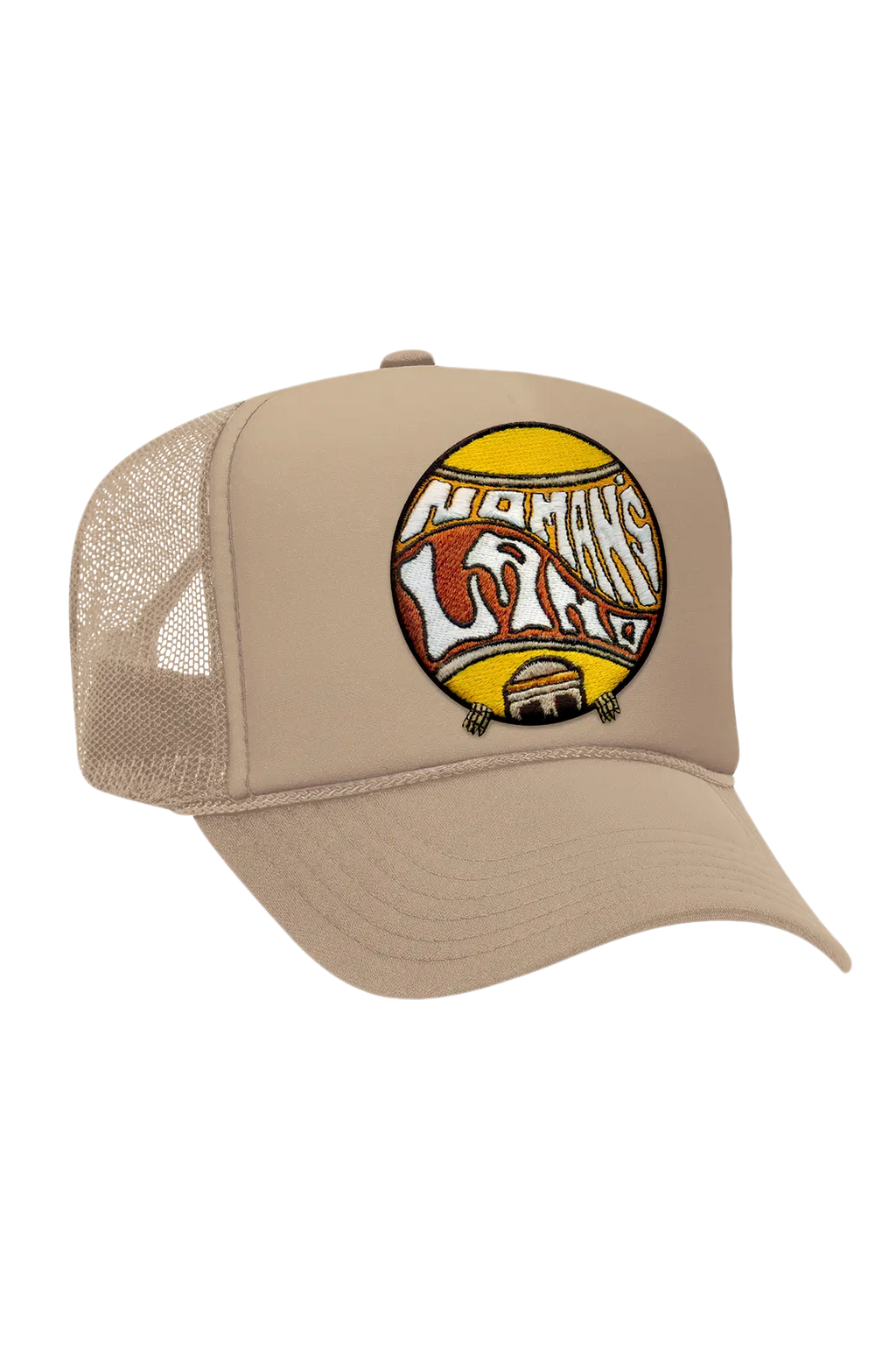 No Man's Land Trucker Hat (Available in Tan and Gold)