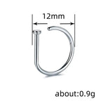 MAC167 D-Type Nose Ring