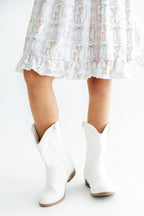 Woodland Whimsy L/S Ruffle Hem Twirl Dress