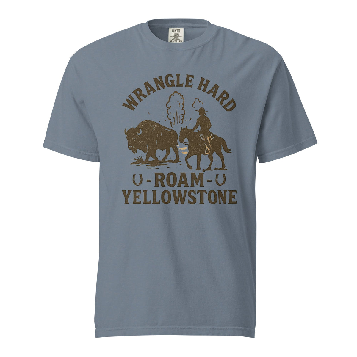 Roam Yellowstone Men's Heavyweight T-Shirt