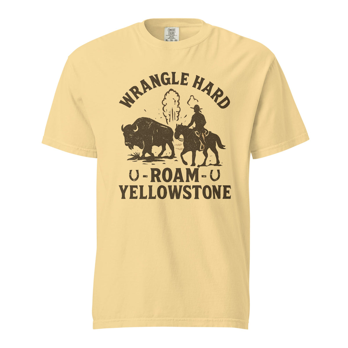 Roam Yellowstone Men's Heavyweight T-Shirt