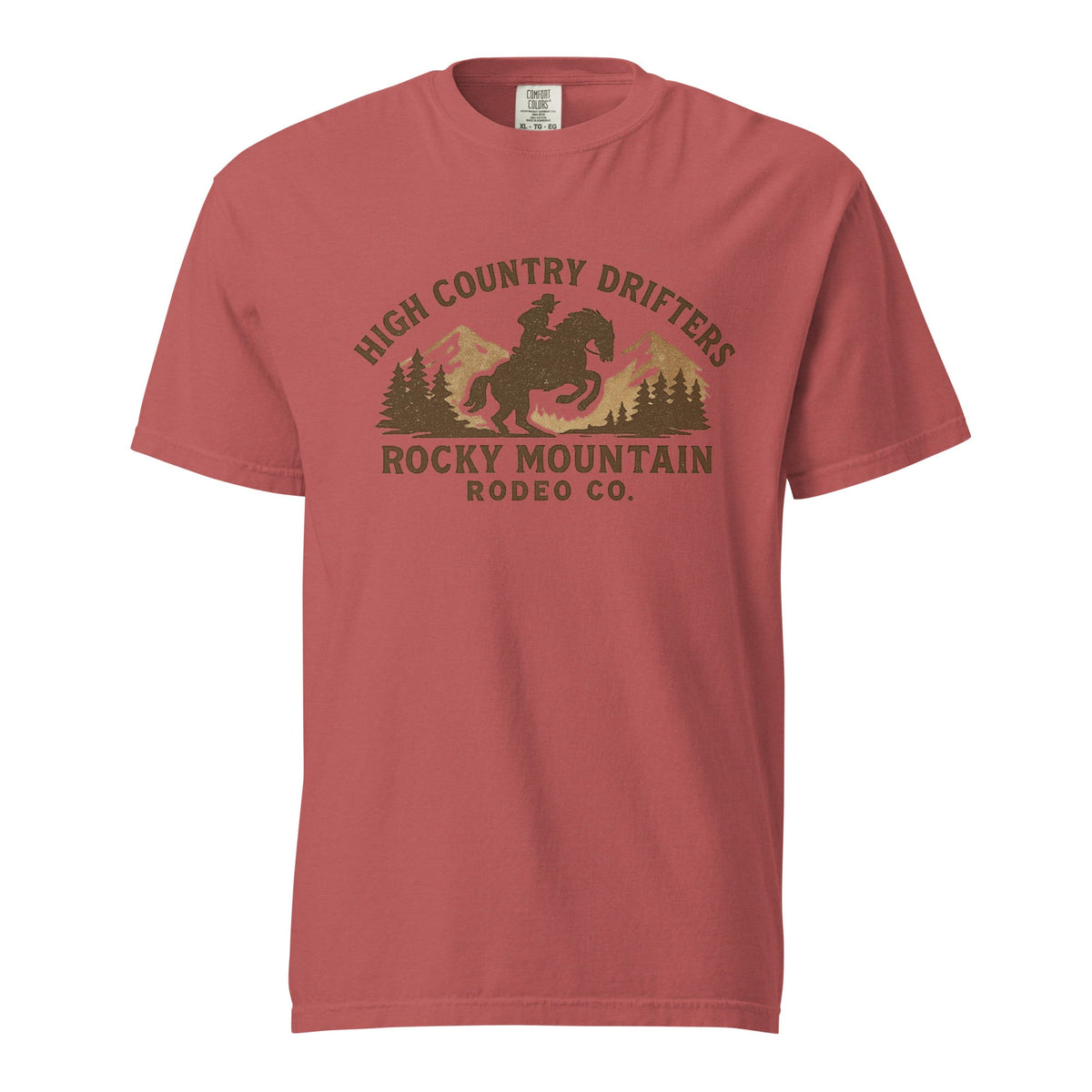Rocky Mountain Rodeo Co Heavyweight T-Shirt