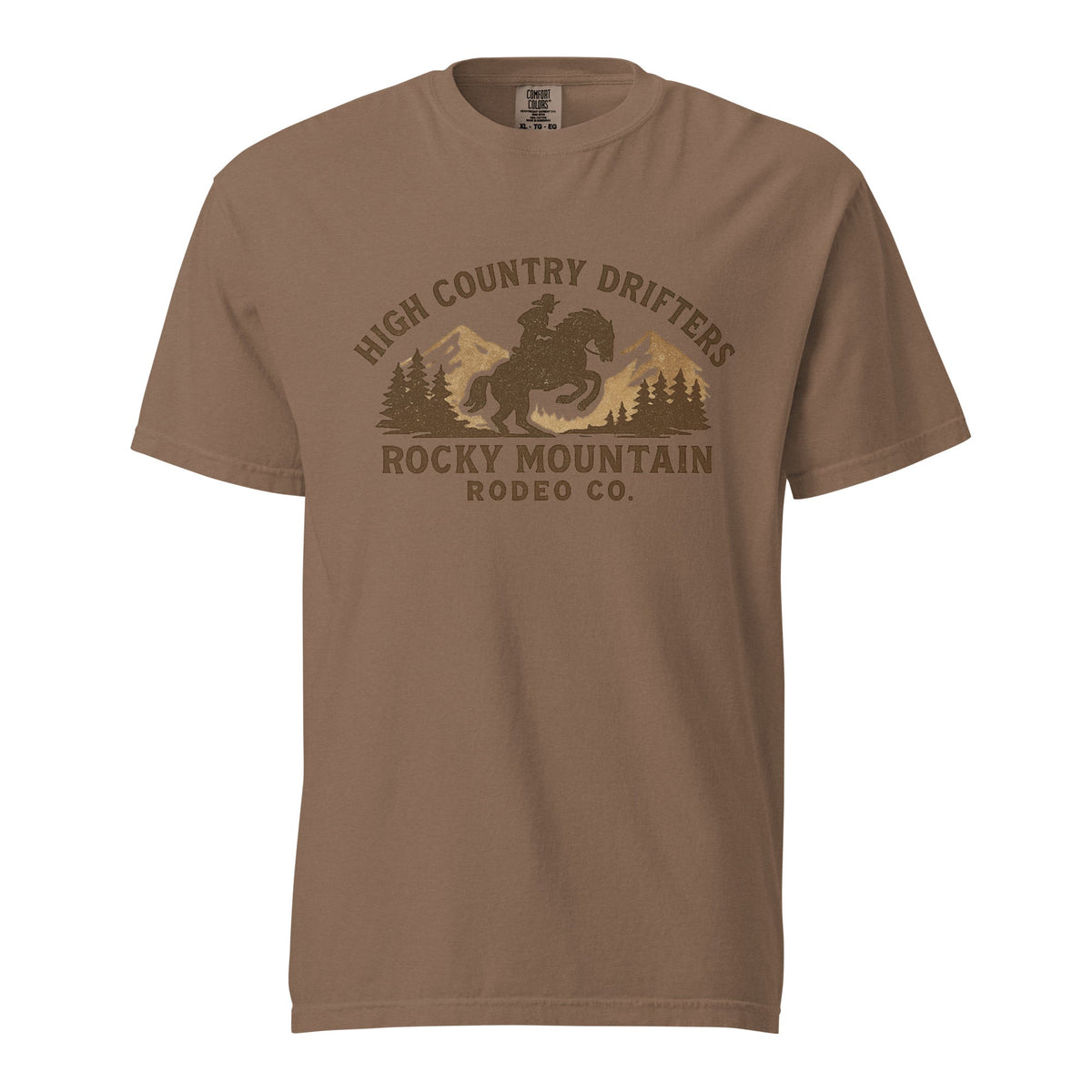 Rocky Mountain Rodeo Co Heavyweight T-Shirt