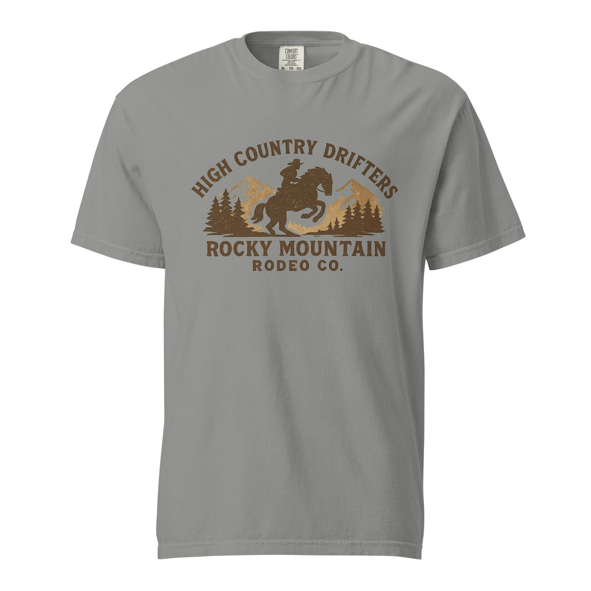Rocky Mountain Rodeo Co Heavyweight T-Shirt