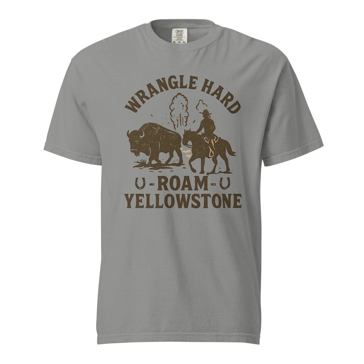 Roam Yellowstone Men's Heavyweight T-Shirt