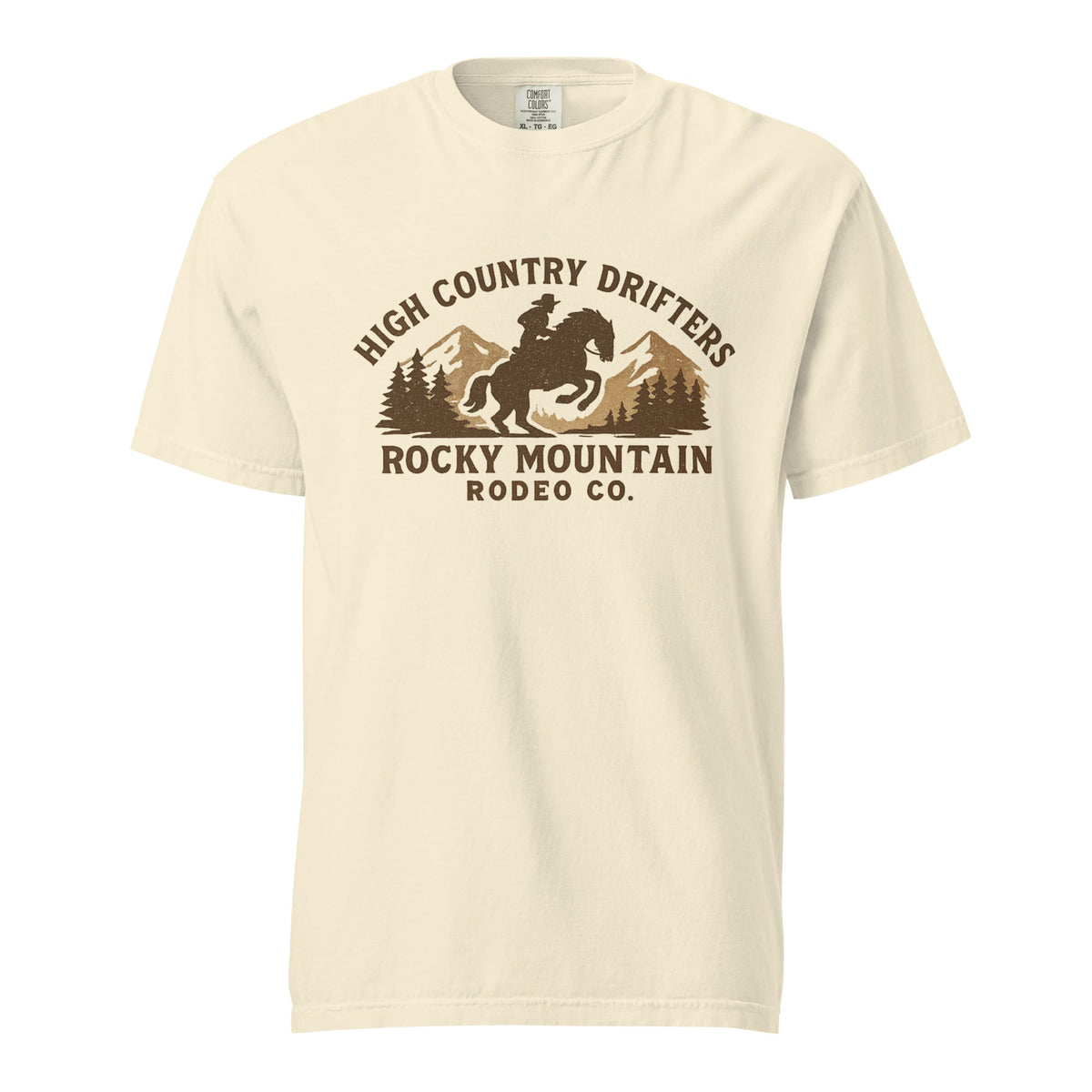 Rocky Mountain Rodeo Co Heavyweight T-Shirt
