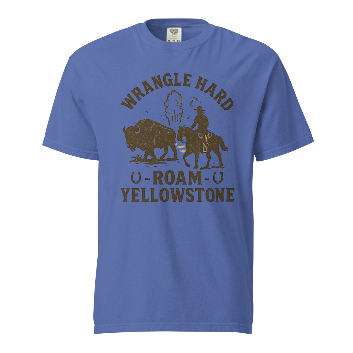Roam Yellowstone Men's Heavyweight T-Shirt