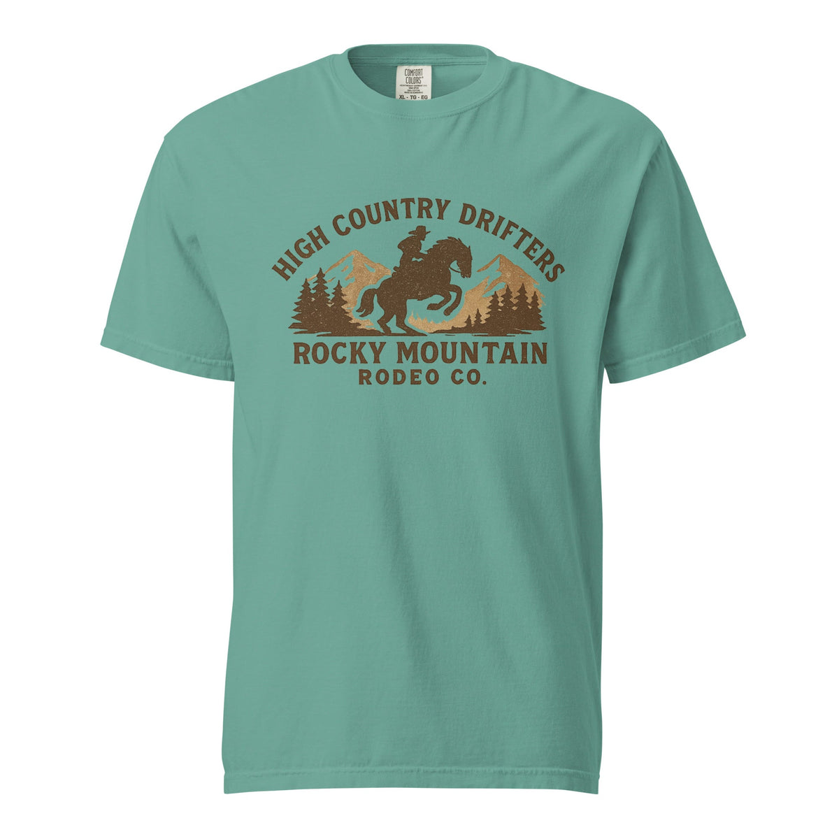 Rocky Mountain Rodeo Co Heavyweight T-Shirt