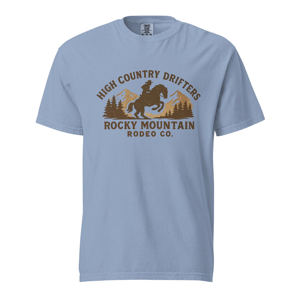 Rocky Mountain Rodeo Co Heavyweight T-Shirt