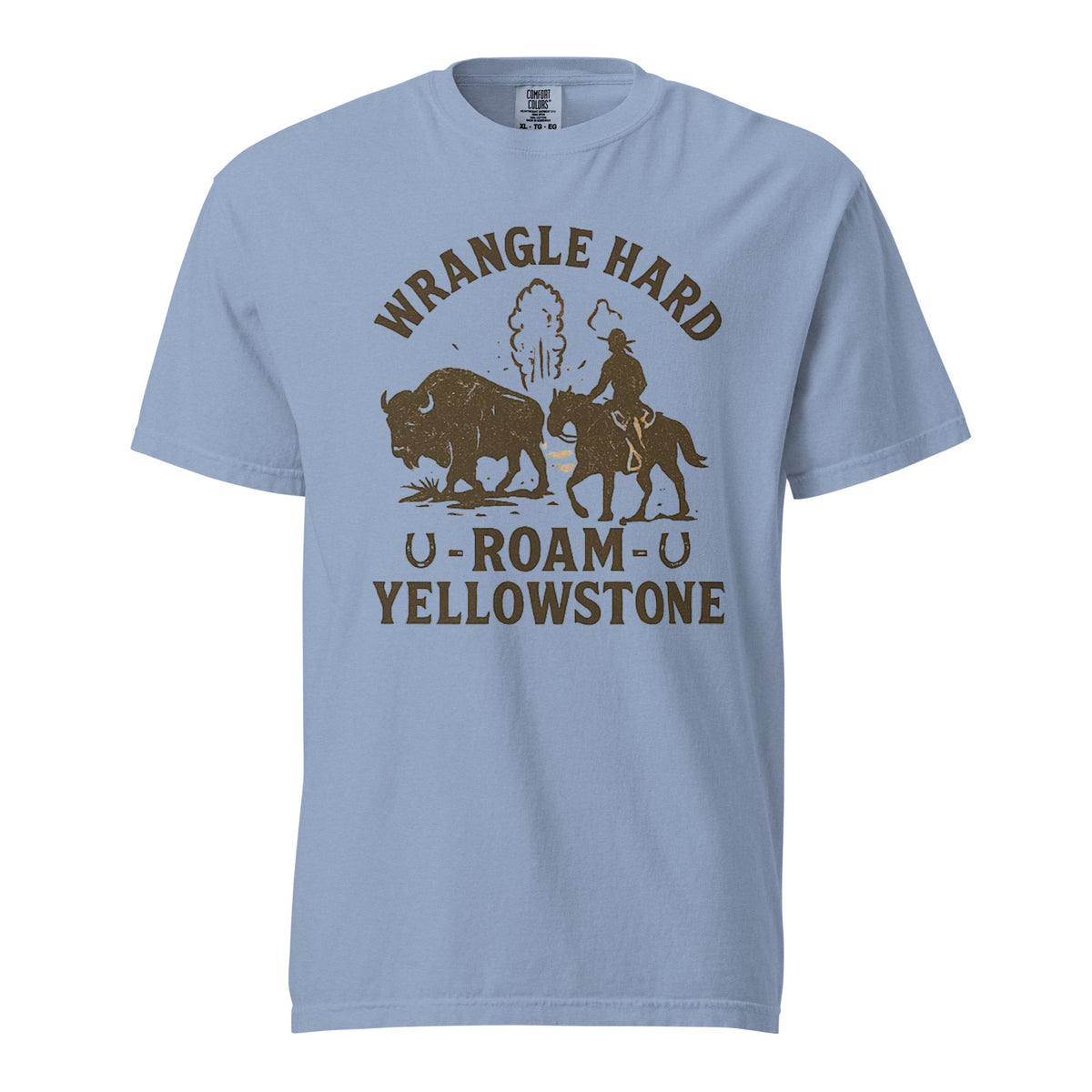 Roam Yellowstone Men's Heavyweight T-Shirt