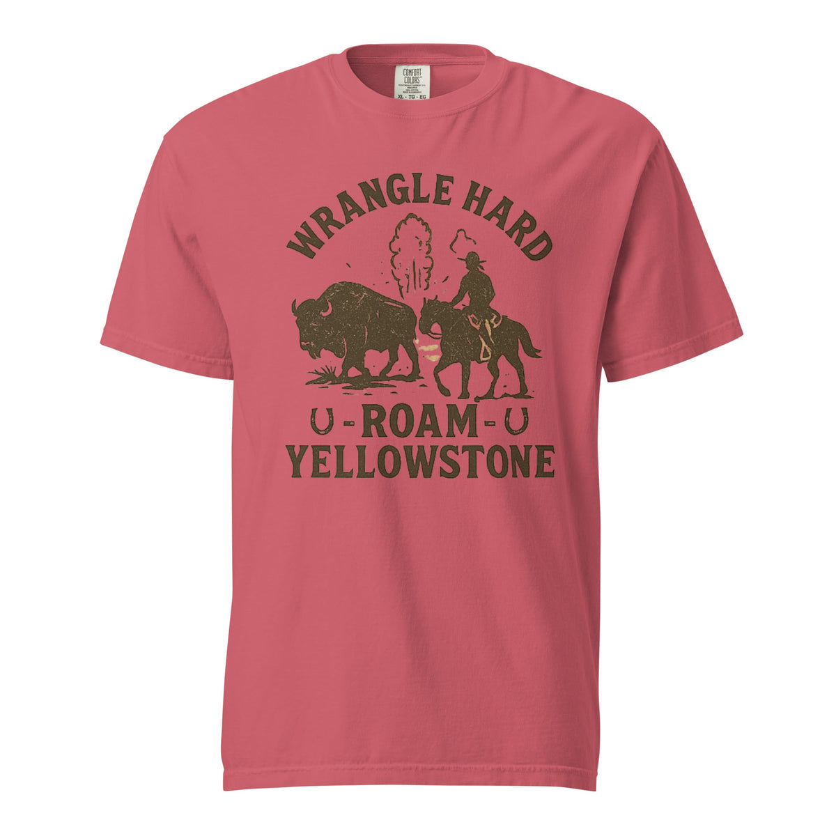 Roam Yellowstone Men's Heavyweight T-Shirt