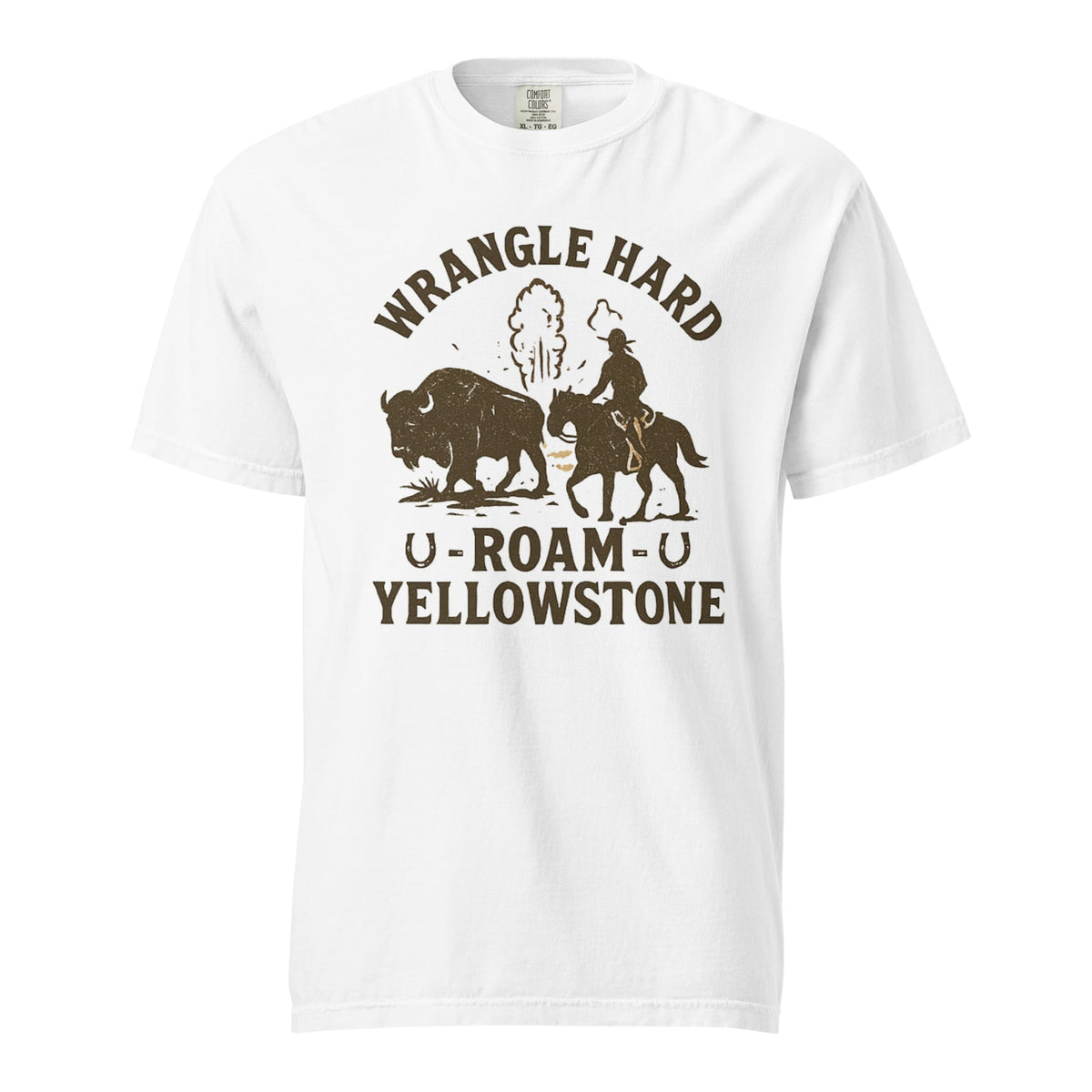 Roam Yellowstone Men's Heavyweight T-Shirt